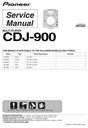 Thumbnail Pioneer CDJ-900 Service Manual Download Thumbnail Pioneer CDJ-900 Service Manual Download
